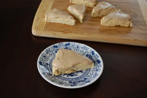 gluten free maple oat scone (Starbucks modification)
