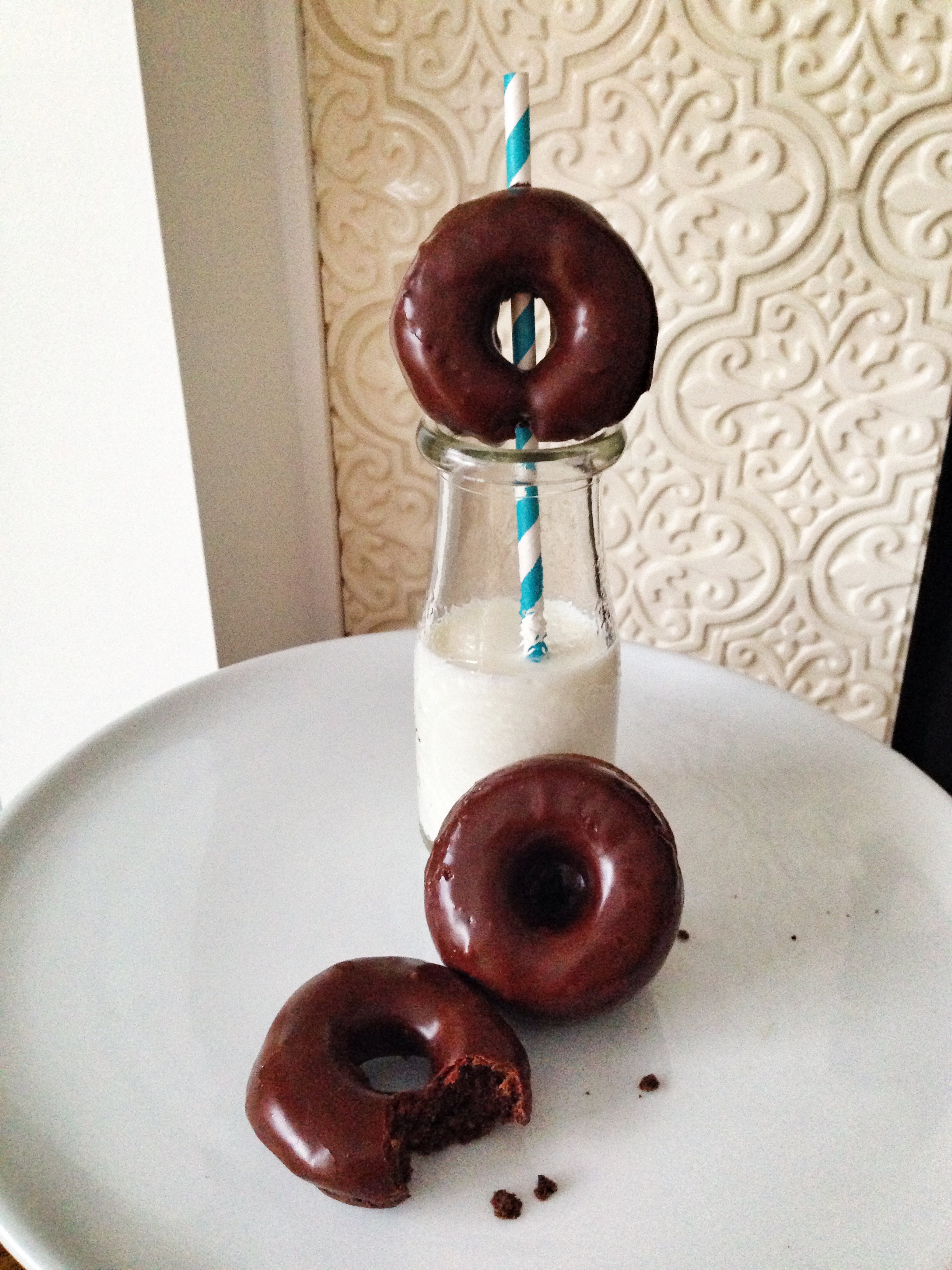 Chocolate donuts