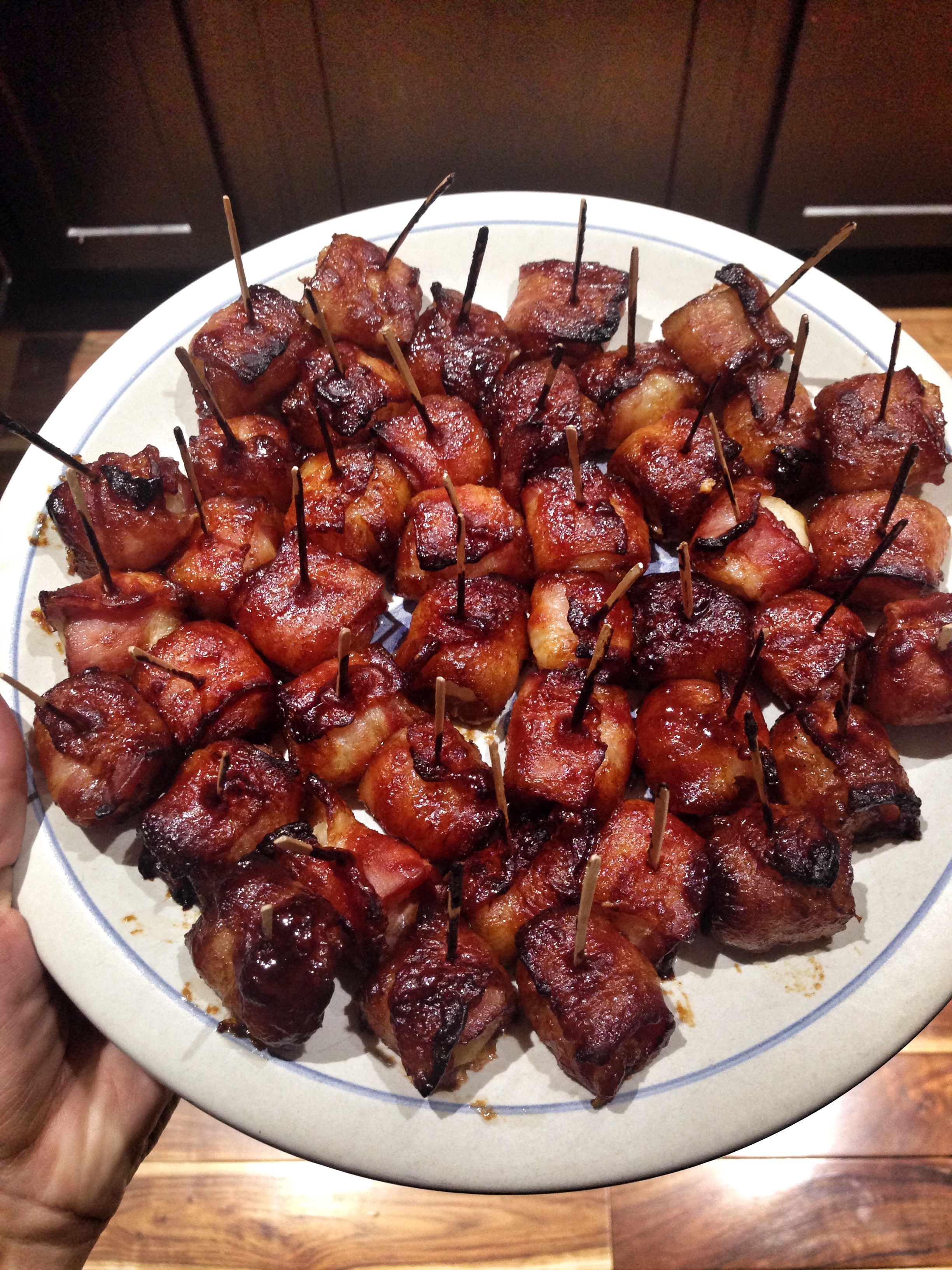 Bacon Wrapped Water Chestnuts