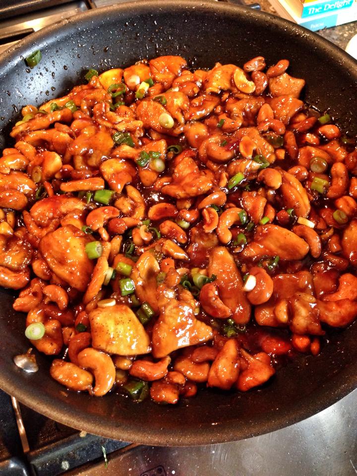 vegan cashew chicken