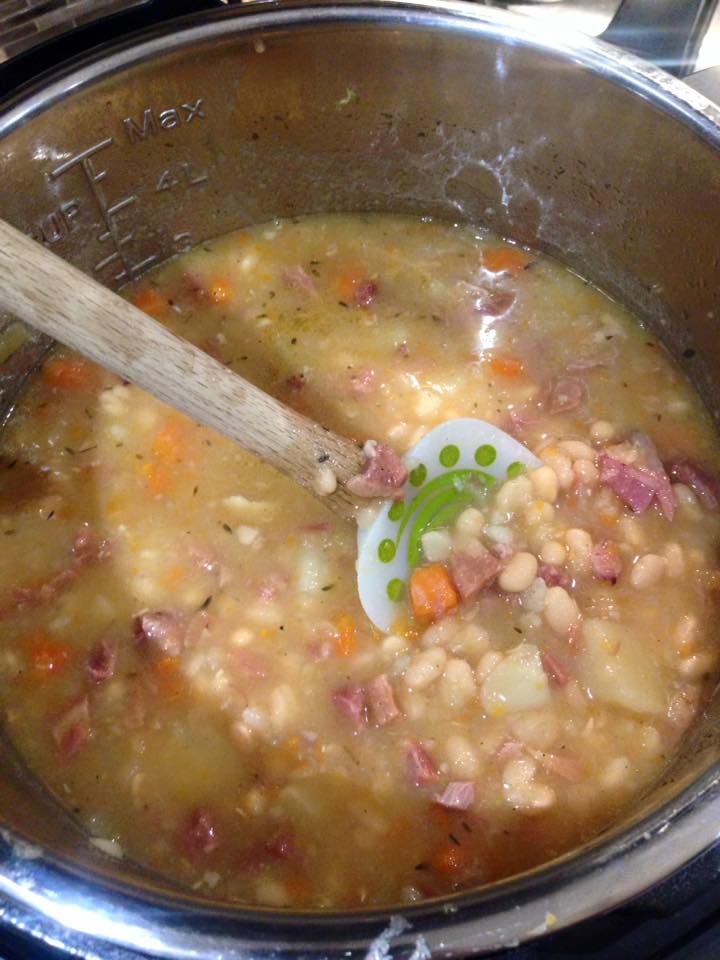 Instant pot navy discount bean soup no ham